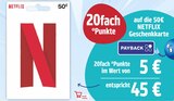 Aktuelle Geschenkkarte Angebote bei Netto Marken-Discount in Frankfurt (Main) Aktuelles 20fach °Punkte Angebot bei Netto Marken-Discount in Frankfurt (Main)