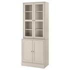 Kombination mit Glastüren graubeige im Angebot bei IKEA in Mettmann Kombination mit Glastüren graubeige Angebote von HAVSTA bei IKEA Mettmann für 418,00 €