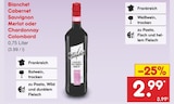 Netto Marken-Discount Hohndorf - Cabernet Sauvignon Merlot oder Chardonnay Colombard Angebot im Prospekt Cabernet Sauvignon Merlot oder Chardonnay Colombard bei Netto Marken-Discount im Hohndorf Prospekt für 2,99 €