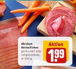 Kernschinken geräuchert im Angebot bei REWE in Mülheim Kernschinken geräuchert Angebote von Abraham bei REWE Mülheim für 1,99 €