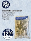 Aktuelles Freshwater Garnelen roh Angebot bei V-Markt in Augsburg ab 12,99 €