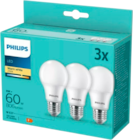 Auchan Hypermarché Angers - Promo LOT DE 3 AMPOULES LED E27 Promo LOT DE 3 AMPOULES LED E27 à 2,99 € dans le catalogue Auchan Hypermarché à Angers