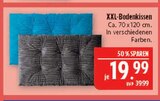 XXL-Bodenkissen im Angebot bei Marktkauf in Hof XXL-Bodenkissen Angebote bei Marktkauf Hof für 19,99 €