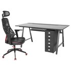 Gamingschreibtisch, -stuhl, -rollwg schwarz von UTESPELARE / MATCHSPEL im aktuellen IKEA Prospekt für 397,99 €