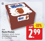Monte Milcheis von Zott für 2,99 € bei EDEKA im Angebot Monte Milcheis von Zott im aktuellen EDEKA Prospekt