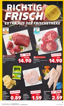 Pute im Kaufland Prospekt "EXTRA-ANGEBOTE" mit 8 Seiten (Heilbronn)