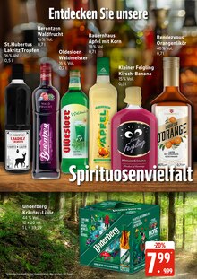 Spirituosen im EDEKA Prospekt "Top Angebote" mit 29 Seiten (Rostock)