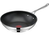 E31019 Jamie Oliver Cook' Smart Wokpfanne (Edelstahl, Beschichtung: PTFE, 28 cm) von TEFAL im aktuellen MediaMarkt Saturn Prospekt für 69,99 €
