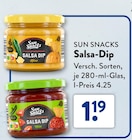 Salsa-Dip Angebote von SUN SNACKS bei ALDI SÜD Augsburg für 1,19 €