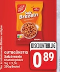 Salzbrezeln von GUT&GÜNSTIG für 0,89 € bei EDEKA im Angebot Salzbrezeln von GUT&GÜNSTIG im aktuellen EDEKA Prospekt