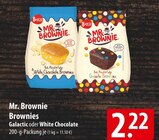 Mr. Brownie Brownies Galactic oder White Chocolate Angebote bei famila Nordost Celle für 2,22 €