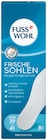 Frischesohlen im Rossmann Prospekt Frischesohlen von Fusswohl im aktuellen Rossmann Prospekt für 2,69 €