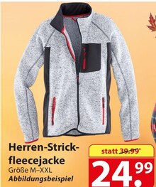 Herren-Strickfleecejacke bei famila Nordost in Stade Herren-Strickfleecejacke im Angebot bei famila Nordost Stade für 24,99 €