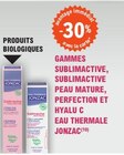 -30% avantage carte immédiat avec la carte Gammes Sublimactive, Sublimactive Peau Mature, Perfection et Hyalu C à E.Leclerc dans Pineuilh