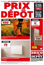 Granulé Bois Angebote im Prospekt "PRIX DÉPÔT" von Brico Dépôt auf Seite 1