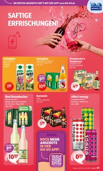 Krombacher im Huster Prospekt "Aktuelle Angebote" mit 10 Seiten (Plauen)