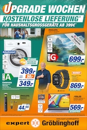 expert Gröblinghoff Elektromärkte Prospekt der aktuellen Woche mit 8 Seiten, gültig von 17.10.2025 bis 27.10.2025, in Mechernich und Umgebung Aktueller expert Gröblinghoff Elektromärkte Prospekt in Mechernich und Umgebung, "UPGRADE WOCHEN" mit 8 Seiten, 17.10.2025 - 27.10.2025