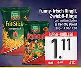 Ringli, Zwiebli-Ringe von funny-frisch im aktuellen EDEKA Prospekt für 1,11 €