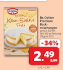 Premium Backmischungen Angebote von Dr. Oetker bei Markant Nordwest Herford für 2,49 €