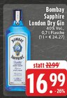London Dry Gin im Angebot bei EDEKA in Gronau London Dry Gin Angebote von Bombay Sapphire bei EDEKA Gronau für 16,99 €