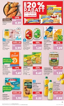 Suppen Angebot im aktuellen Kaufland Prospekt auf Seite 13