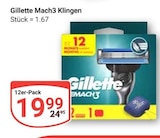 Aktuelle Rasierer Angebote bei GLOBUS in Braunschweig Aktuelles Mach3 Klingen Angebot bei GLOBUS in Braunschweig ab 19,99 €