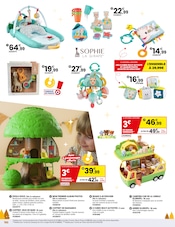 Promos Sophie La Girafe dans le catalogue "C'est parti pour la magie de Noël !" de JouéClub Sophie La Girafe en promo dans le catalogue JouéClub à la page 144