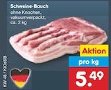 Schweine-Bauch Angebote bei Netto Marken-Discount Rosenheim für 5,49 €