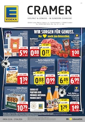 Aktueller EDEKA Supermarkt Prospekt in Balve und Umgebung, "Aktuelle Angebote" mit 24 Seiten, 22.06.2026 - 27.06.2026
