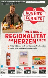 Bratwurst Angebot im aktuellen Kaufland Prospekt auf Seite 27