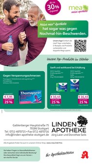 Aktueller mea - meine apotheke Prospekt "Unsere September-Angebote" für Stuttgart Aktueller mea - meine apotheke Prospekt für Stuttgart mit Seiten