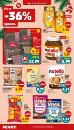 Aktueller Penny Prospekt mit Nutella, "Wer günstig will, muss Penny.", Seite 37