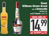 Williams-Birnen-Brand im Angebot bei EDEKA in München Williams-Birnen-Brand Angebote von Roner bei EDEKA München für 14,99 €