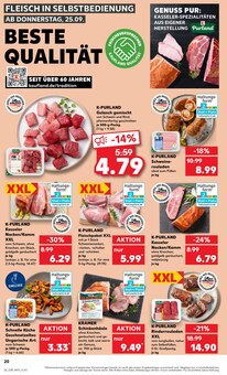 Schweinefleisch im Kaufland Prospekt "Hier bin ich richtig" mit 60 Seiten (Oldenburg)