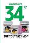 34% en Avantage Carte sur tout Tassimo à Intermarché dans Grignon