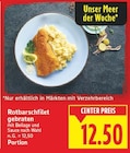 Rotbarschfilet gebraten im aktuellen E center Prospekt