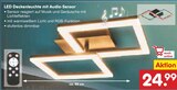 LED Deckenleuchte mit Audio-Sensor im aktuellen Netto Marken-Discount Prospekt