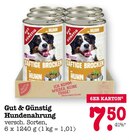Hundenahrung im Angebot bei E center in Weinheim Hundenahrung Angebote von Gut & Günstig bei E center Weinheim für 7,50 €