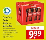 Coca-Cola, Fanta, Sprite oder Mezzo Mix Angebote bei famila Nordost Weyhe für 9,99 €