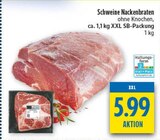 Aktuelles Schweine Nackenbraten ohne Knochen Angebot bei diska in Chemnitz ab 5,99 €