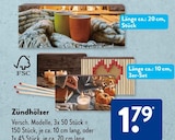 Zündhölzer im ALDI SÜD Prospekt Zündhölzer von im aktuellen ALDI SÜD Prospekt für 1,79 €