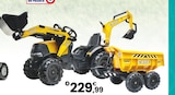 Tractopelle à pédales | 3 ans - CASE en promo chez JouéClub Tractopelle à pédales | 3 ans - CASE dans le catalogue JouéClub