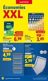 Pile Angebote im Prospekt "SOLDES ! SOLDES ! Économisez jusqu'à 80 %" von Lidl auf Seite 46