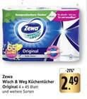 Wisch & Weg Küchentücher Original im Angebot bei EDEKA in Heidelberg Wisch & Weg Küchentücher Original Angebote von Zewa bei EDEKA Heidelberg für 2,49 €