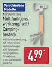 Multifunktionswerkzeug, werkzeug/-axt/ Campingbesteck von ADVENTURIDGE für 4,99 € bei ALDI Nord im Angebot Multifunktionswerkzeug, werkzeug/-axt/ Campingbesteck von ADVENTURIDGE im aktuellen ALDI Nord Prospekt