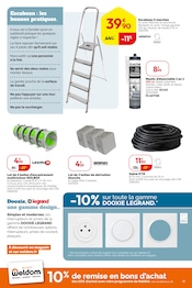 Promos Echelle dans le catalogue "La fête des amis" de Weldom Echelle en promo dans le catalogue Weldom à la page 17