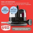 Polster- und Teppichreiniger im Angebot bei GLOBUS in Erfurt Polster- und Teppichreiniger Angebote von CLEANmaxx bei GLOBUS Erfurt für 69,99 €