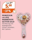 HAARBÜRSTE GLITTER GOLD im Angebot bei Müller in München HAARBÜRSTE GLITTER GOLD Angebote von PRINZESSIN LILLIFEE bei Müller München für 5,00 €