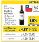 Casillero del Diablo Angebote bei Metro Peine für 4,99 €