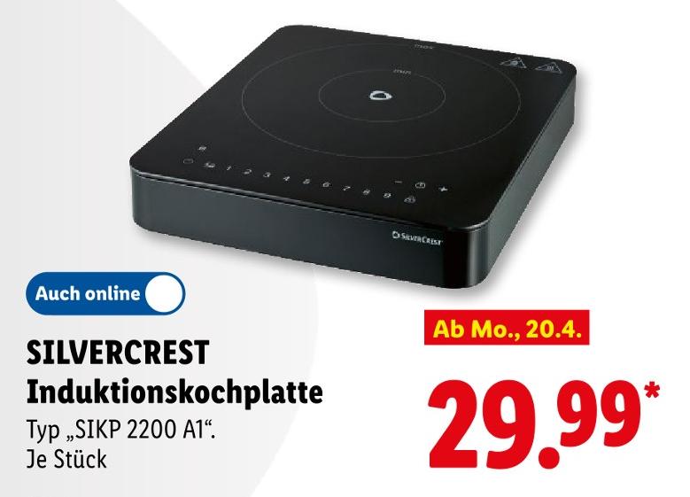 Induktionskochplatte